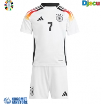 Njemačka Kai Havertz #7 Domaci Dres za djecu EP 2024 Kratak Rukav (+ Kratke hlače)